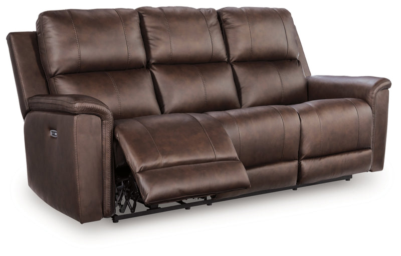 Sofá reclinable eléctrico Beryton con reposacabezas ajustable