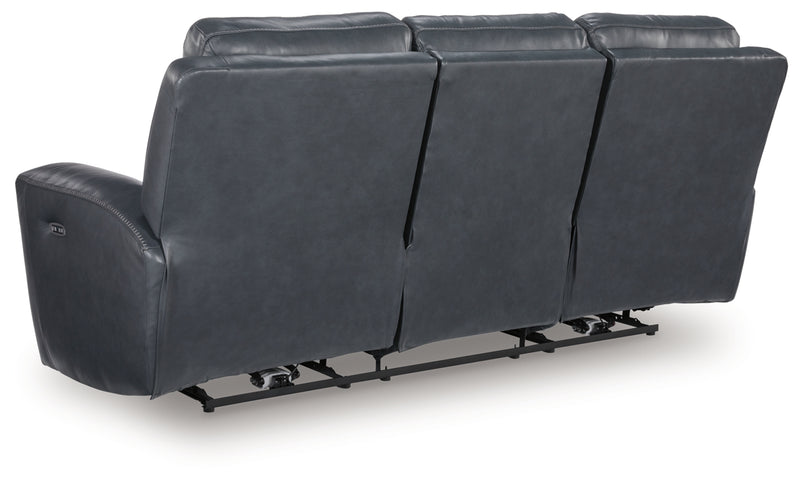 Sofá reclinable eléctrico Momentum Moves con reposacabezas ajustable