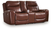 Momentum Moves Power Reclining Loveseat/Console/Adjustable Headrest