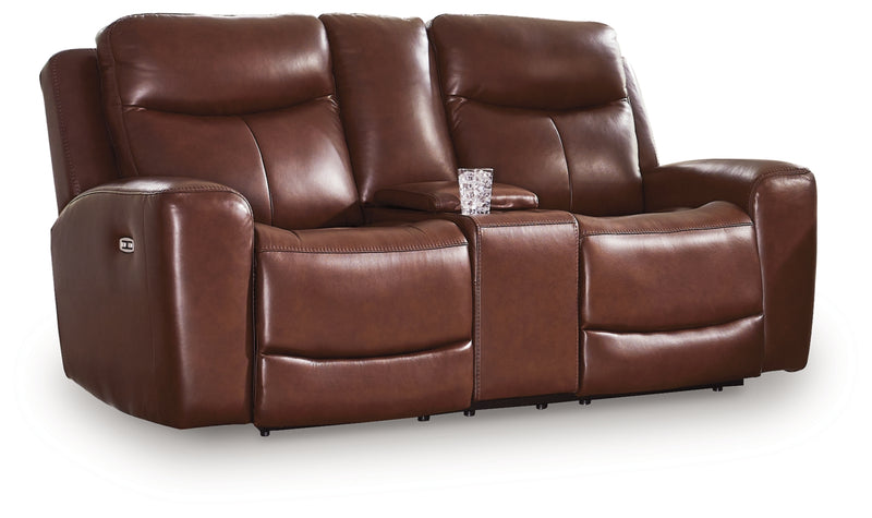 Momentum Moves Power Reclining Loveseat/Console/Adjustable Headrest