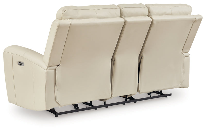 Dahlmoore DBL Reclining Power Loveseat w/Console
