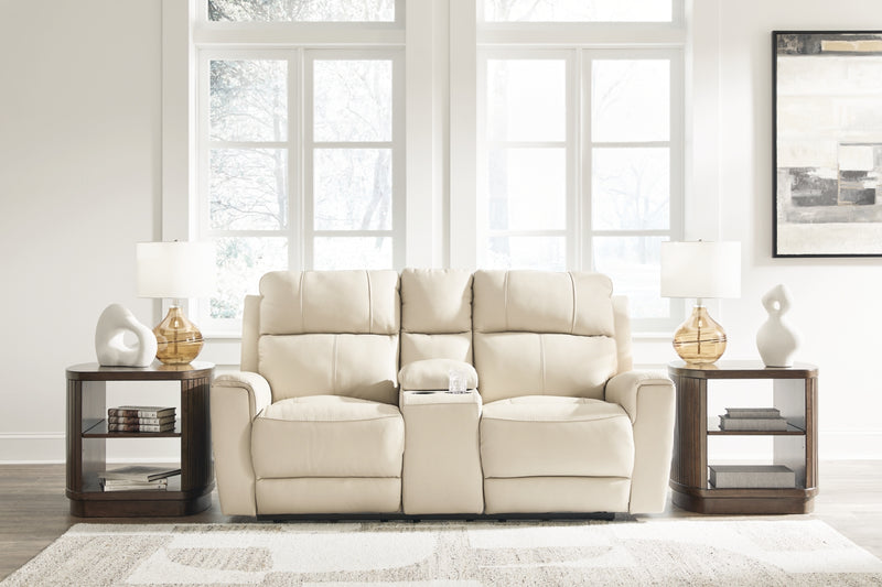 Dahlmoore DBL Reclining Power Loveseat w/Console