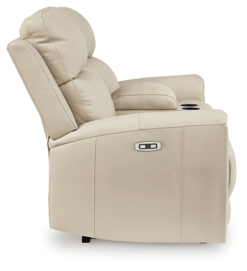 Dahlmoore DBL Reclining Power Loveseat w/Console