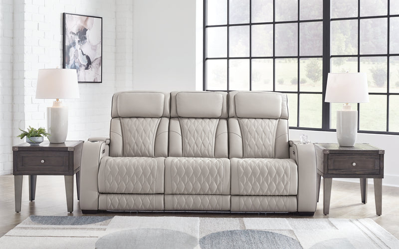 Sofá reclinable eléctrico Boyington con reposacabezas ajustable