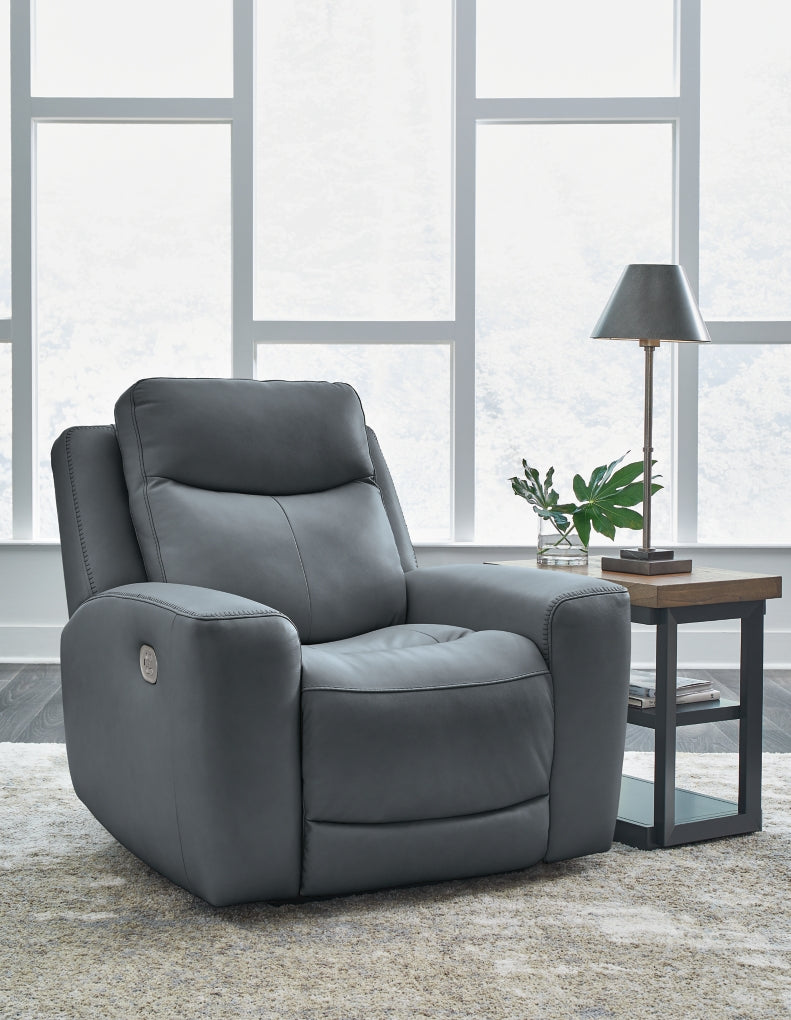 Sillón reclinable eléctrico Mindanao con reposacabezas ajustable