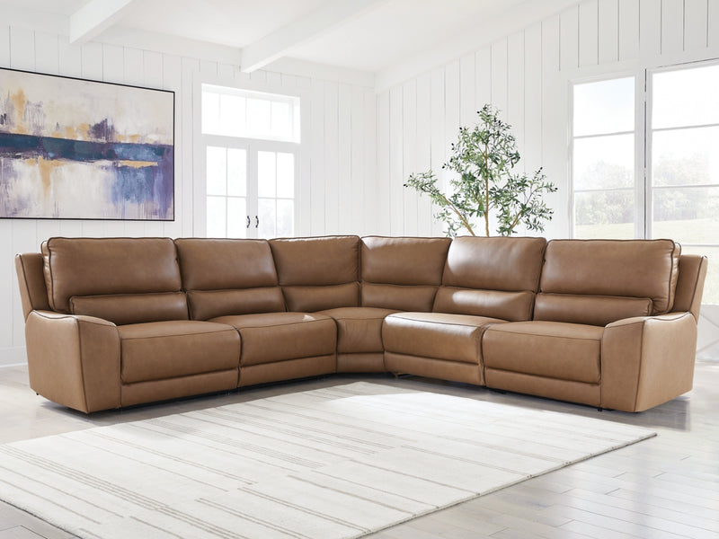 Seccional reclinable eléctrico de 5 piezas Silverbrooke