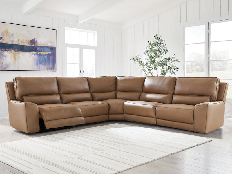 Seccional reclinable eléctrico de 5 piezas Silverbrooke