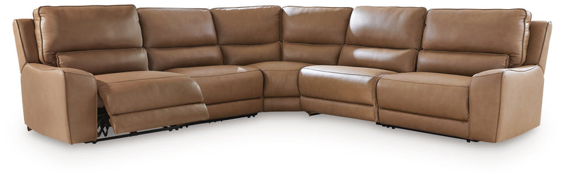 Seccional reclinable eléctrico de 5 piezas Silverbrooke