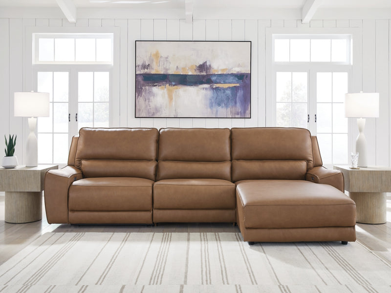 Seccional reclinable de 3 piezas con chaise Silverbrooke