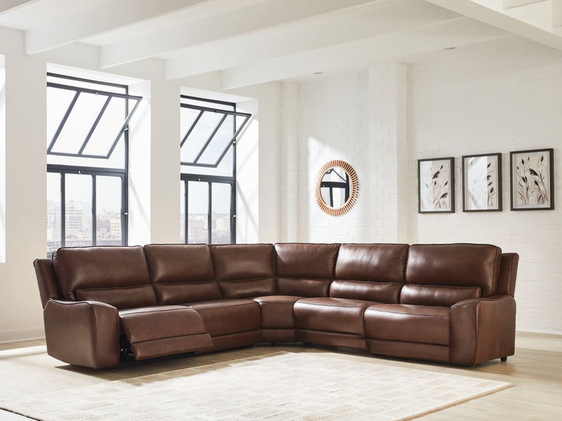 Seccional reclinable eléctrico de 5 piezas Silverbrooke