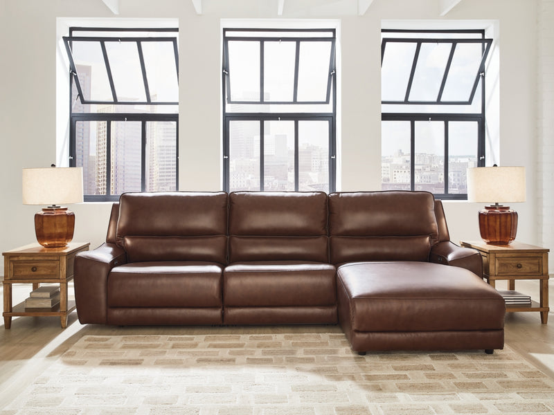 Seccional reclinable de 3 piezas con chaise Silverbrooke