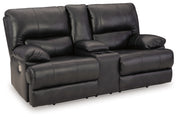 Mountainous Power Reclining Loveseat/Console/Adjustable Headrest