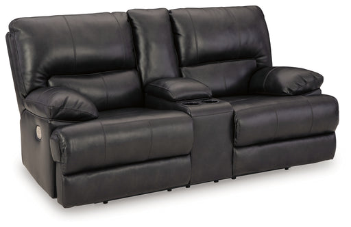 Mountainous Power Reclining Loveseat/Console/Adjustable Headrest