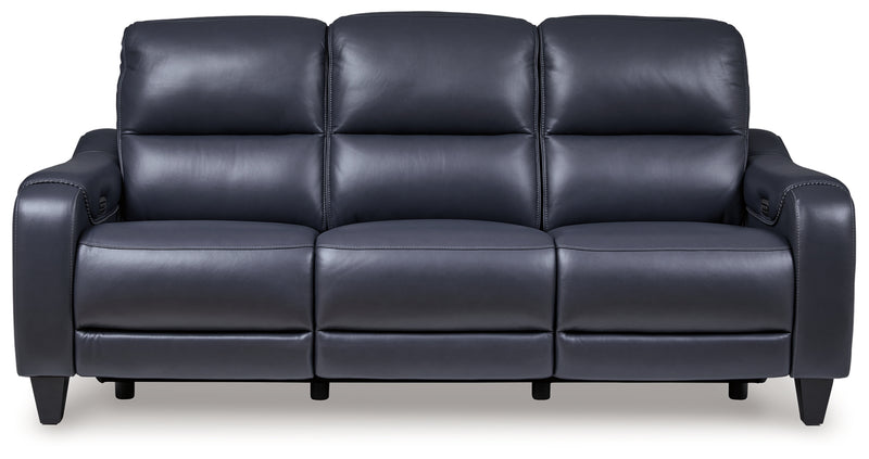 Sofá reclinable eléctrico Mercomatic con reposacabezas ajustable