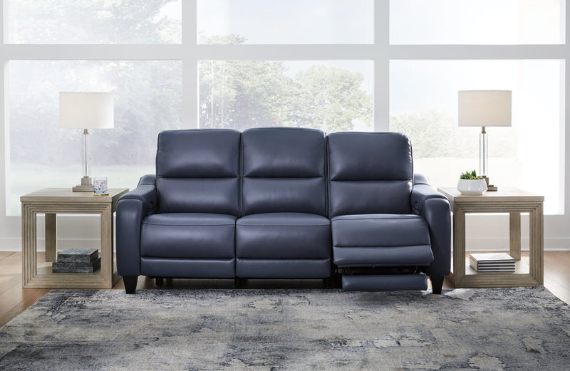 Sofá reclinable eléctrico Mercomatic con reposacabezas ajustable