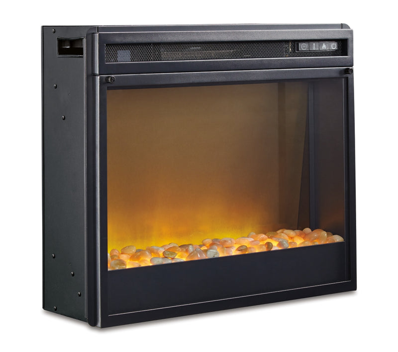 Mueble para TV Trinell de 63" con chimenea eléctrica