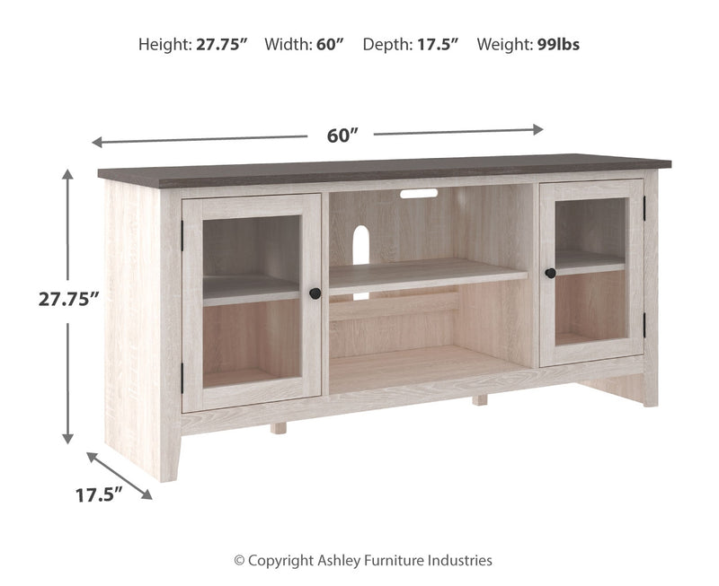 Dorrinson - Soporte para TV LG con opción de chimenea