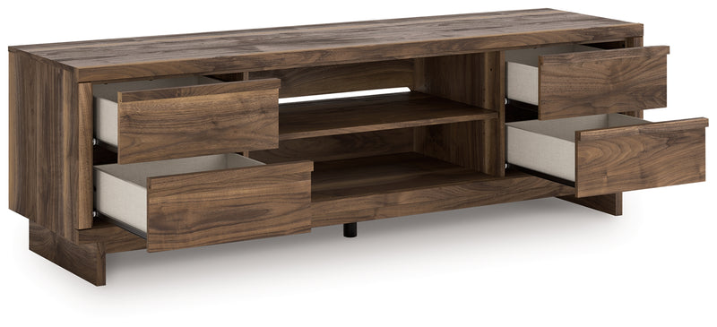 Mueble para TV Zadilyn XL con opción de chimenea
