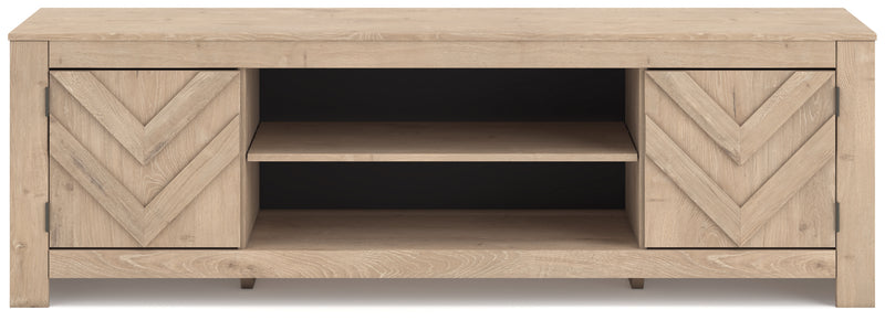 Cayboni LG TV Stand w/Fireplace Option