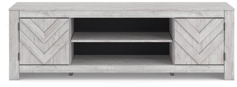 Cayboni LG TV Stand w/Fireplace Option