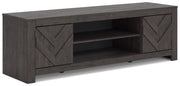 Cayboni LG TV Stand w/Fireplace Option