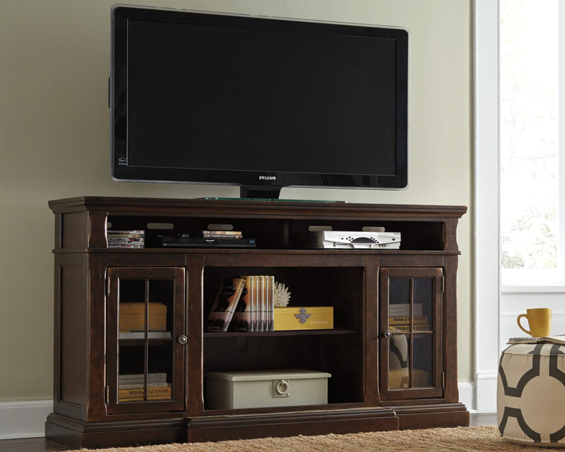 Soporte para TV Roddington XL con opción de chimenea
