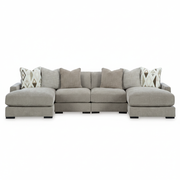 Aslan Court 4-Piece Sofa Pit Sectional