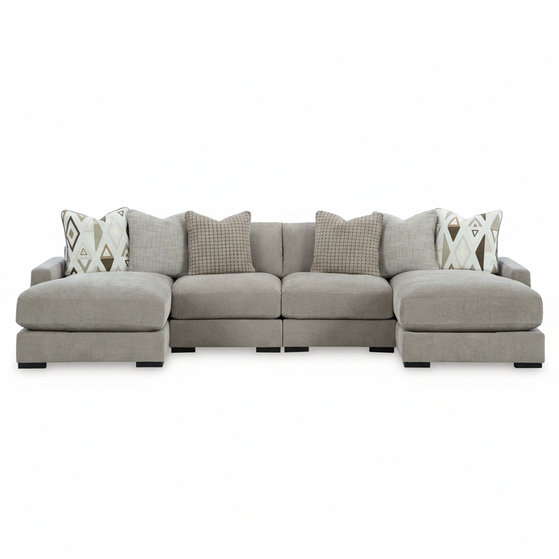 Aslan Court 4-Piece Sofa Pit Sectional