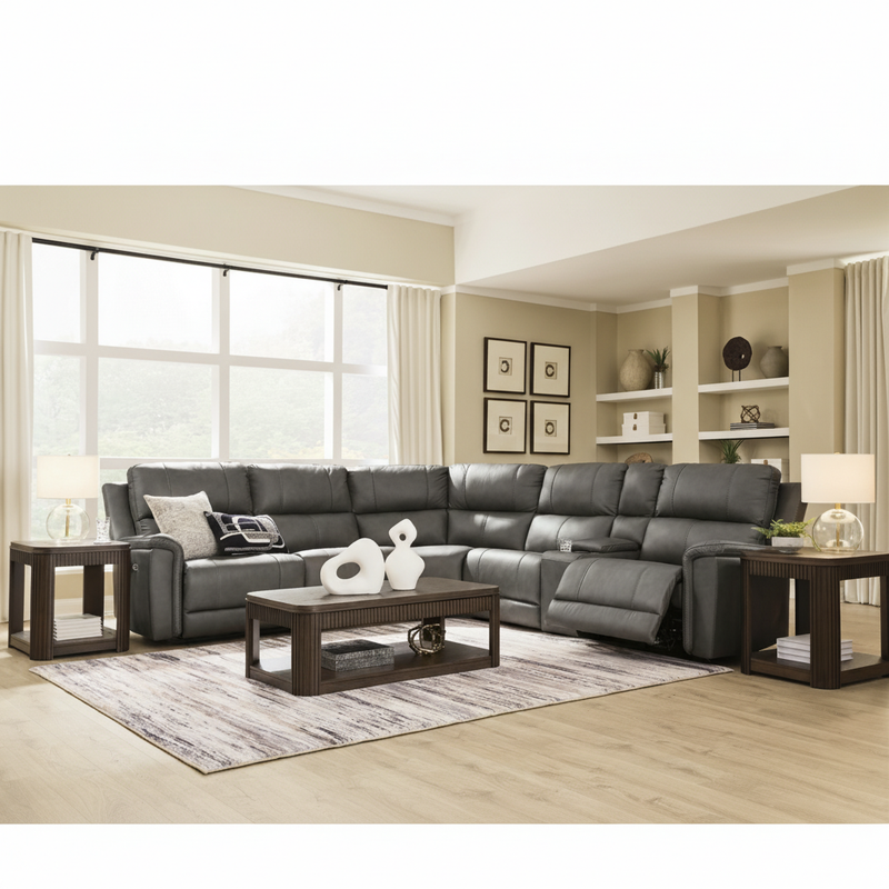 Beryton 5-Piece Power Reclining Sectional