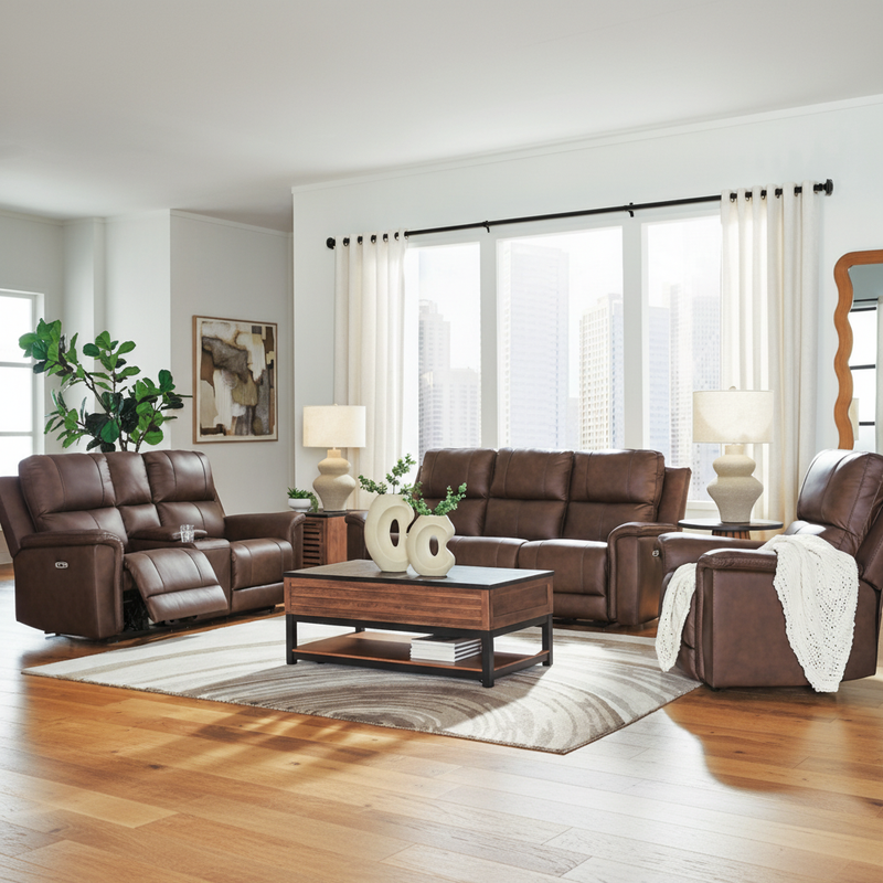 Beryton 7-Piece Power Reclining Sectional
