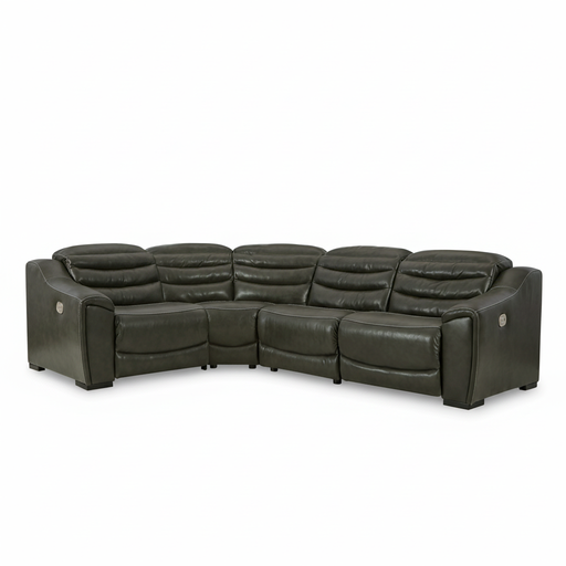 Center Line 4-Piece Power Reclining Sectional