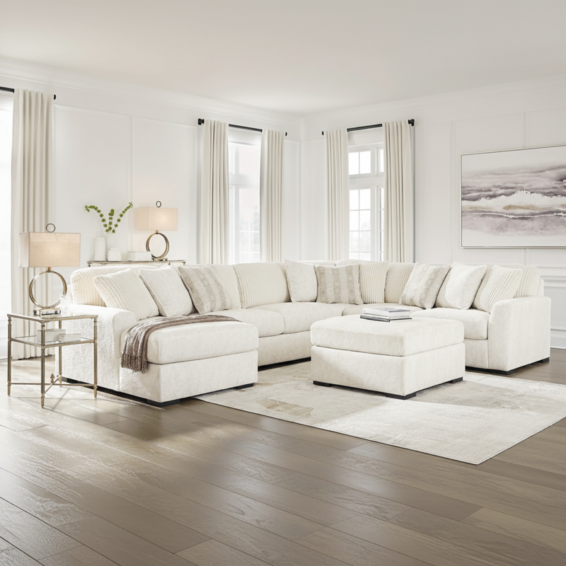 Chessington 3-Piece Sectional with Double Chaise
