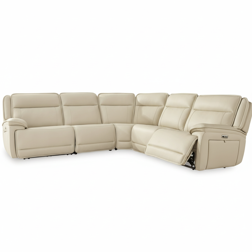 Double Deal 5-Piece Power Reclining Sectional