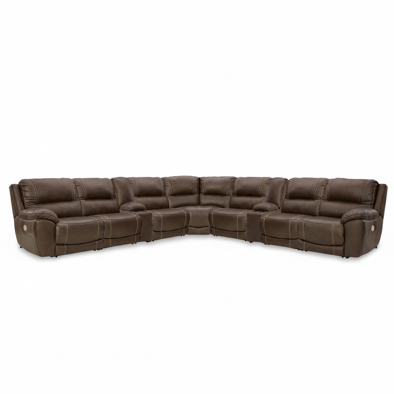 Dunleith 9-Piece Power Reclining Sectional