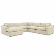 Elyza 5-Piece Sectional with Chaise