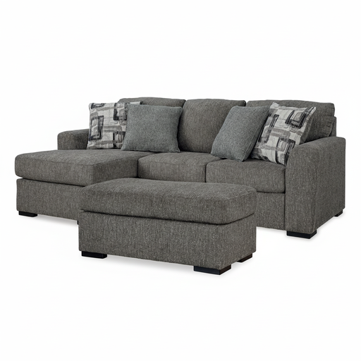 Gardiner Sofa Chaise with Ottoman