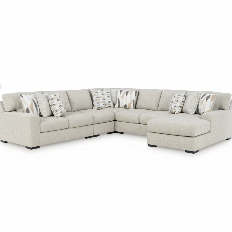Laurelgrove 5-Piece Sectional with Chaise