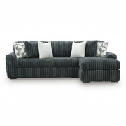 Midnight-Madness 2-Piece Sectional Sofa Chaise