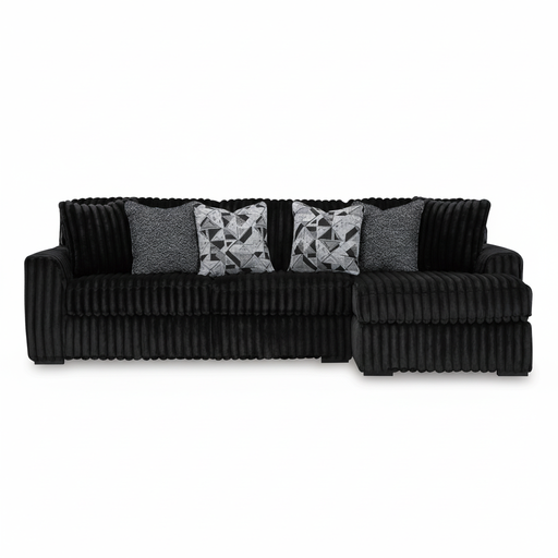 Midnight-Madness 2-Piece Sectional Sofa with Chaise