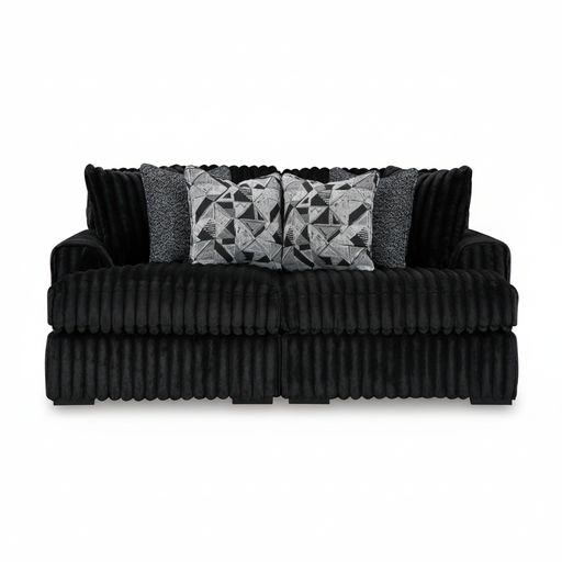 Midnight-Madness Super Chaise Loveseat