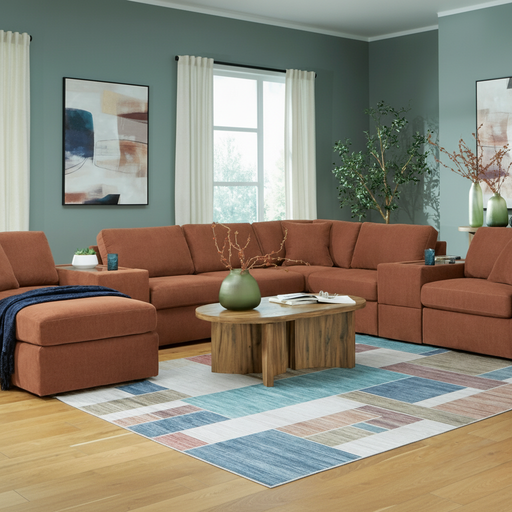 Modmax 3-Piece Sectional Sofa Storage Chaise