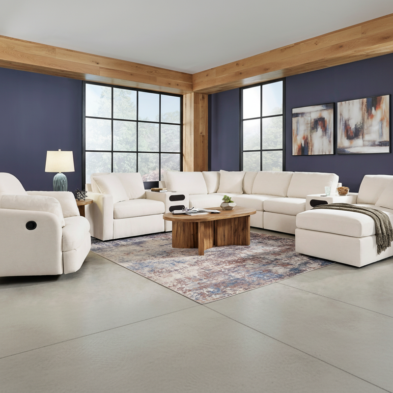 Modmax 4-Piece Sectional with Storage Chaise
