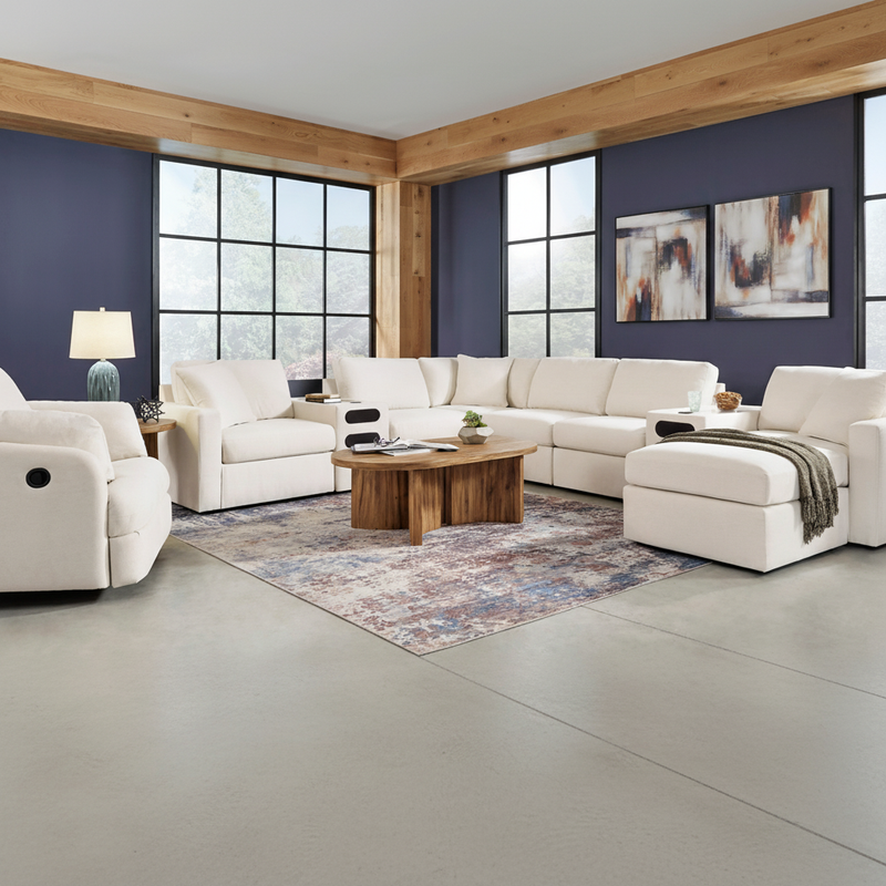 Modmax 4-Piece Sectional with Storage Chaise
