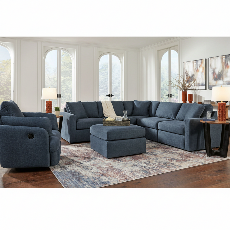 Modmax 4-Piece Sectional with Storage Chaise
