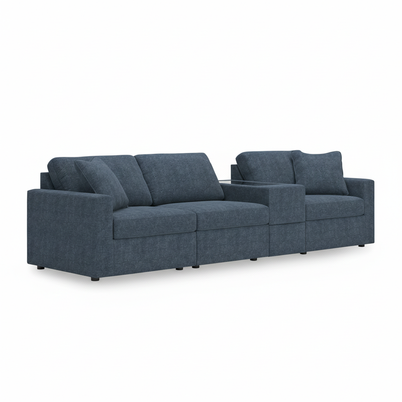 Modmax 4-Piece Sectional with Storage Console