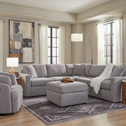Modmax 5-Piece Double Storage Chaise Sectional with Storage Consoles