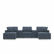 Modmax 5-Piece Pit Sectional with Storage Consoles