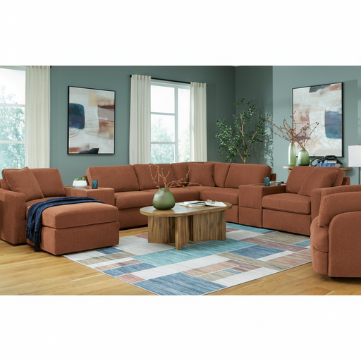 Modmax 5-Piece Sectional with Storage Chaise