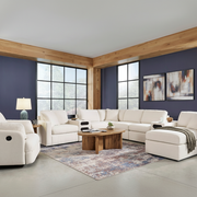 Modmax 6-Piece Sectional with Storage Chaise and Audio Console