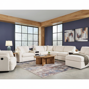 Modmax 8-Piece Double Storage Chaise Sectional with Audio and Storage Consoles